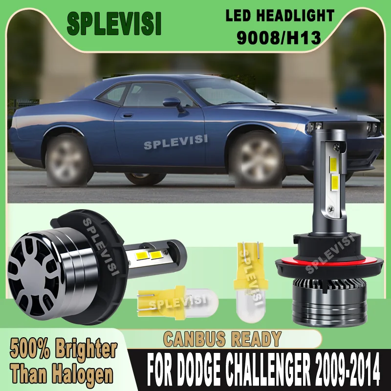 

Fast Heat Dissipation Reliable Night Road Safety CANBUS Ready LED HEADLIGHT For Dodge Challenger 2009 2010 2011 2012 2013 2014