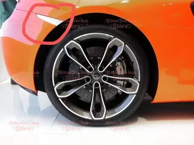 Suitable for Rear Bumper Turn Signal,Side Marker Lamp Reflector for  MP4-12C,625C,650S,11A9222CP,11A9223CP