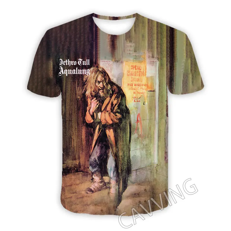 New Fashion Women/Men's 3D Print Jethro Tull  Casual T-shirts  Hip Hop Tshirts Harajuku Styles Tops Clothing  h01