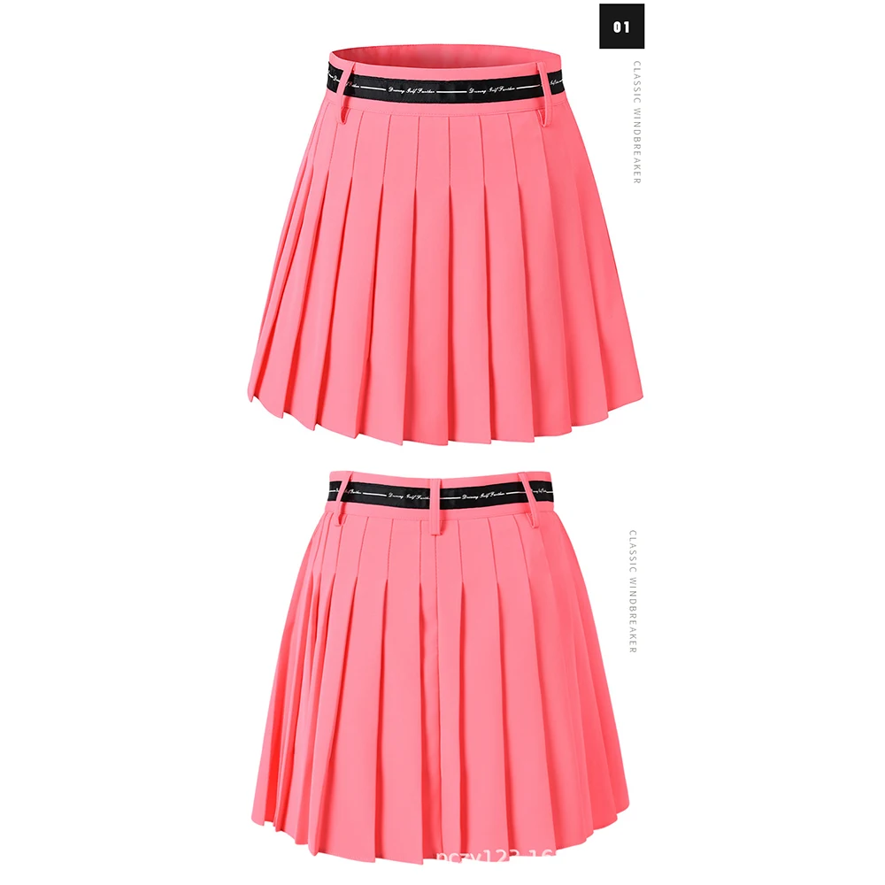 

Женская теннисная юбка для гольфа, двойная плиссированная юбка для тренажерного зала, спорта, фитнеса, бега, йоги, спортивных тренировок