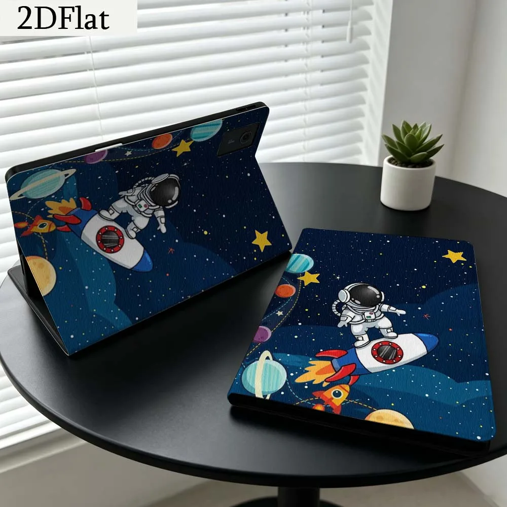 Cartoon Astronaut Space Gift For Lenovo Xiaoxin Pad Pro Tab K11 K10 Y900 3rd Y700 P11 P12 11.5 12.7 8.8 Inch Tablet Case