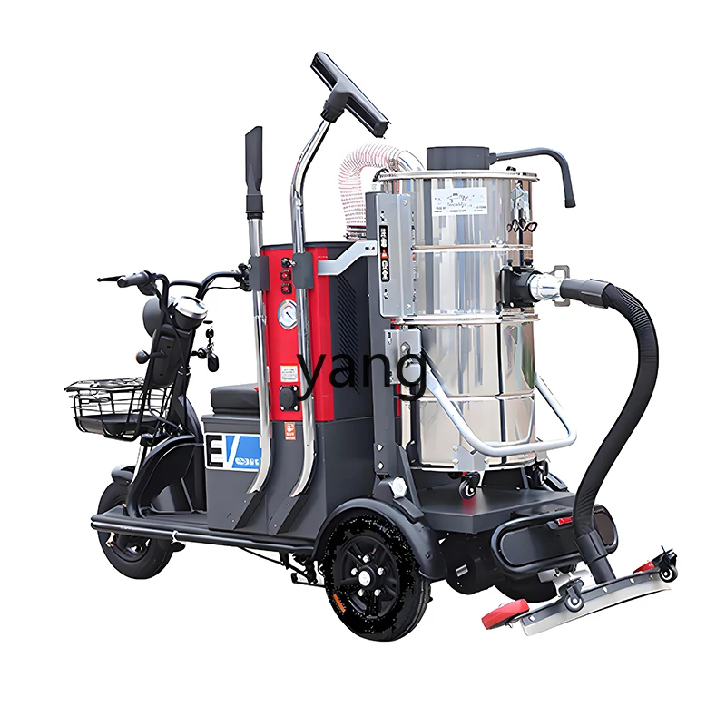 CX drive-on per camion sottovuoto industriale con ricarica wireless, grande laboratorio di aspirazione