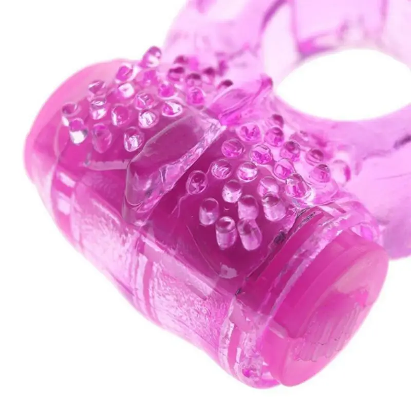 Vibrator Ring for Penis Cock Extender Ring Delay Ejaculation Reusable Soft Portable  Easy Use Flexible Breathable Pri Man Toys