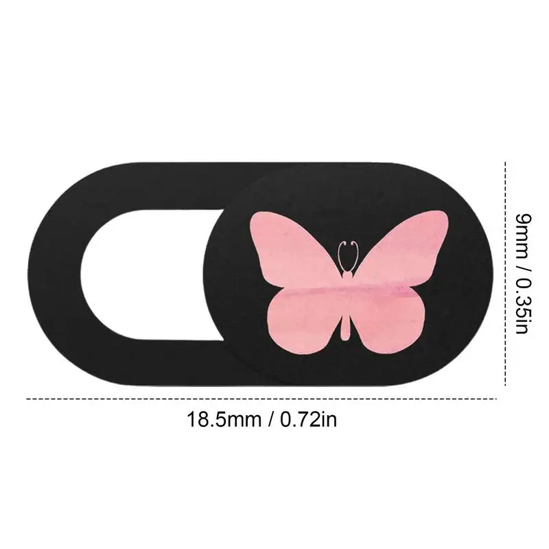 Penutup lensa ponsel privasi Laptop, produk Digital elektronik penutup lensa d-klik anti-tergelincir Webcam geser