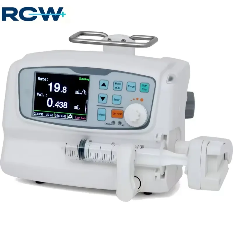 RCW KL-605T Pump with TCI Mode | 0.01ml/h High Precision Micro-Infusion Pump