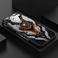 Future Mecha Phone Case For VIVO V50 V40 V30 V29 V29E V27 V27E V25 V25E V23 V23E V21 V20 Y20 Y12 Y21 Y22 Y50 Y35 Y76 Pro 4G 5G