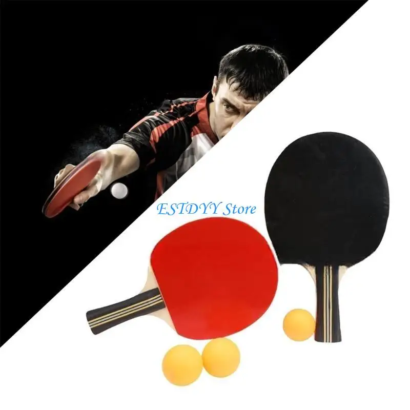 

G6DE PingPong Paddle Portable Table Tennis Paddle Professional Table Tennis Rackets
