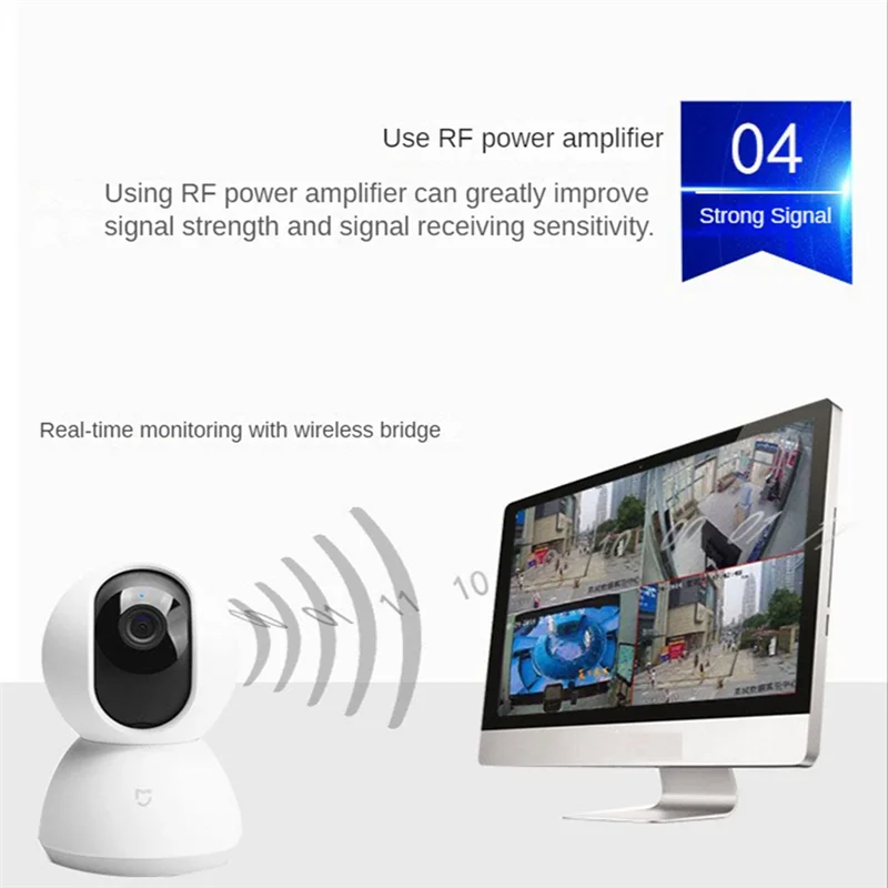 Outdoor WIFI Router Wireless Bridge Wifi Signal Amplifier 2.4G 300Mbps Point To Point Range 1KM EU Plug