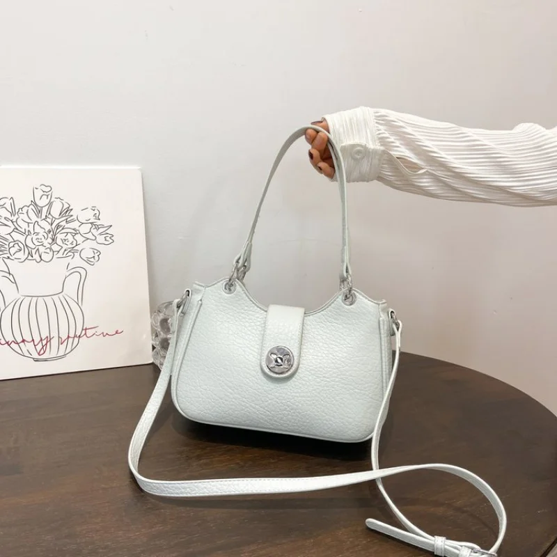 

Stylish Casual Vintage Fashionable Bag for Women Crossbody Handbag Minimalist Design with Solid Color