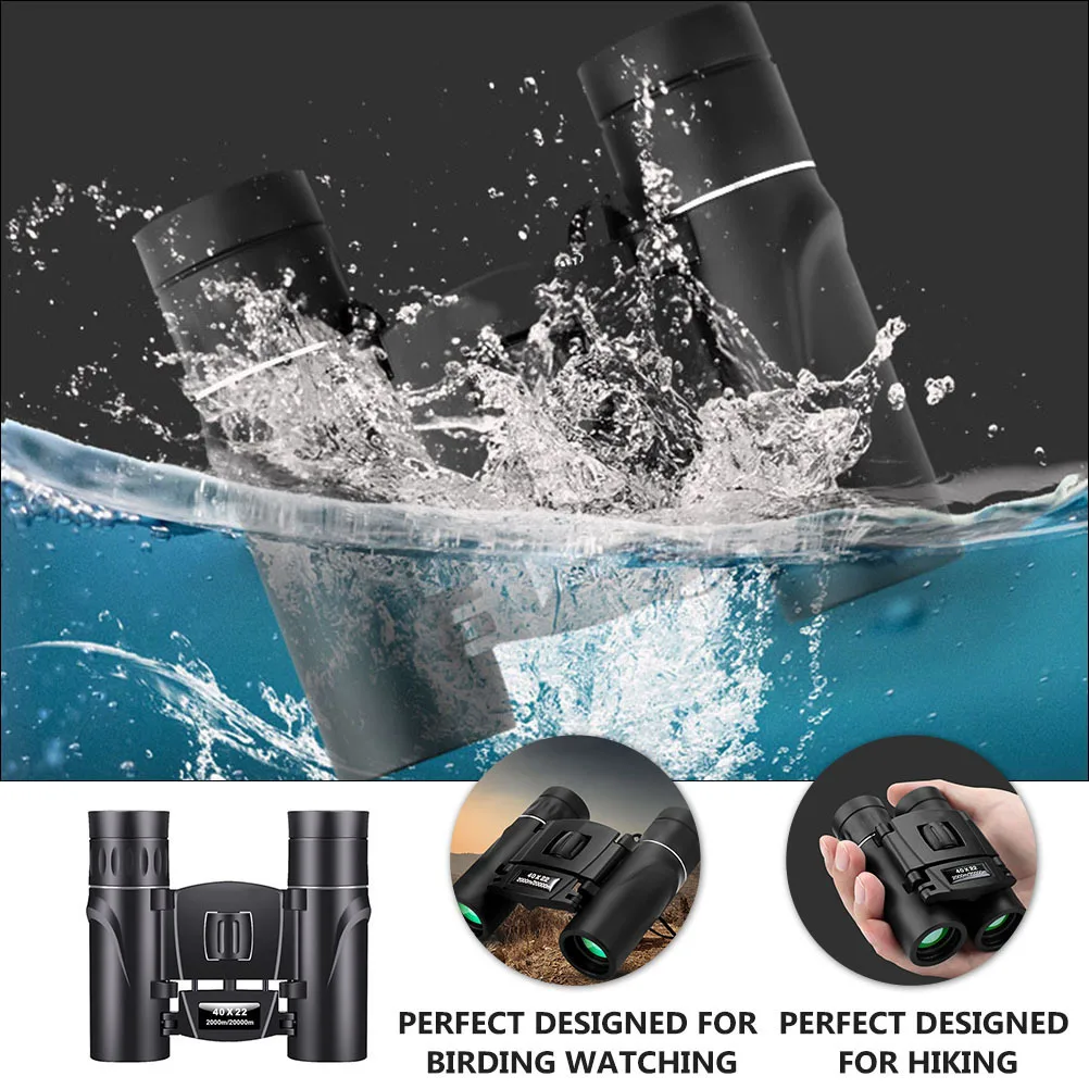 

Small 40x22 Binocular Telescope Compact Foldable Lightweight Outdoor Travel Hiking Bird Watching Camping Binocular