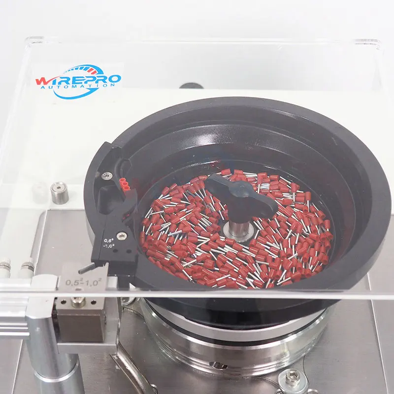 Electric Wire Stripping And Single Ring Terminal Bulk Insulated Crimp Ferrule Crimping Machine TS-R01