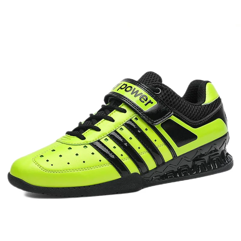 Crazy Power Men WeightLifting Shoes Breathable Wrestling Shoes Non Slip Wear-Resisting Boxing Sneakers Strength Training Shoes