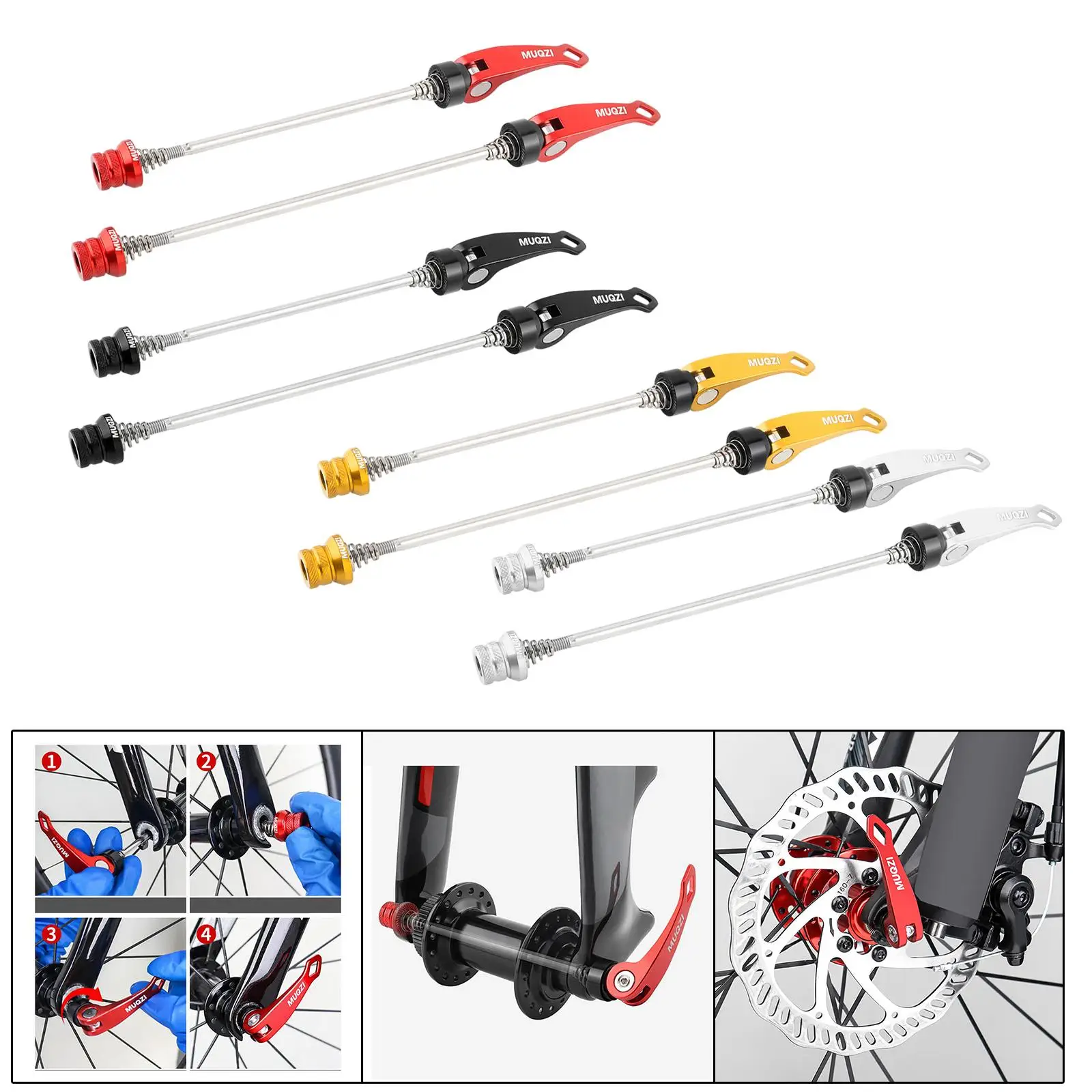 Mountain Bike Skewer Set Quick Release Skewer for Mountain Bike Accessories