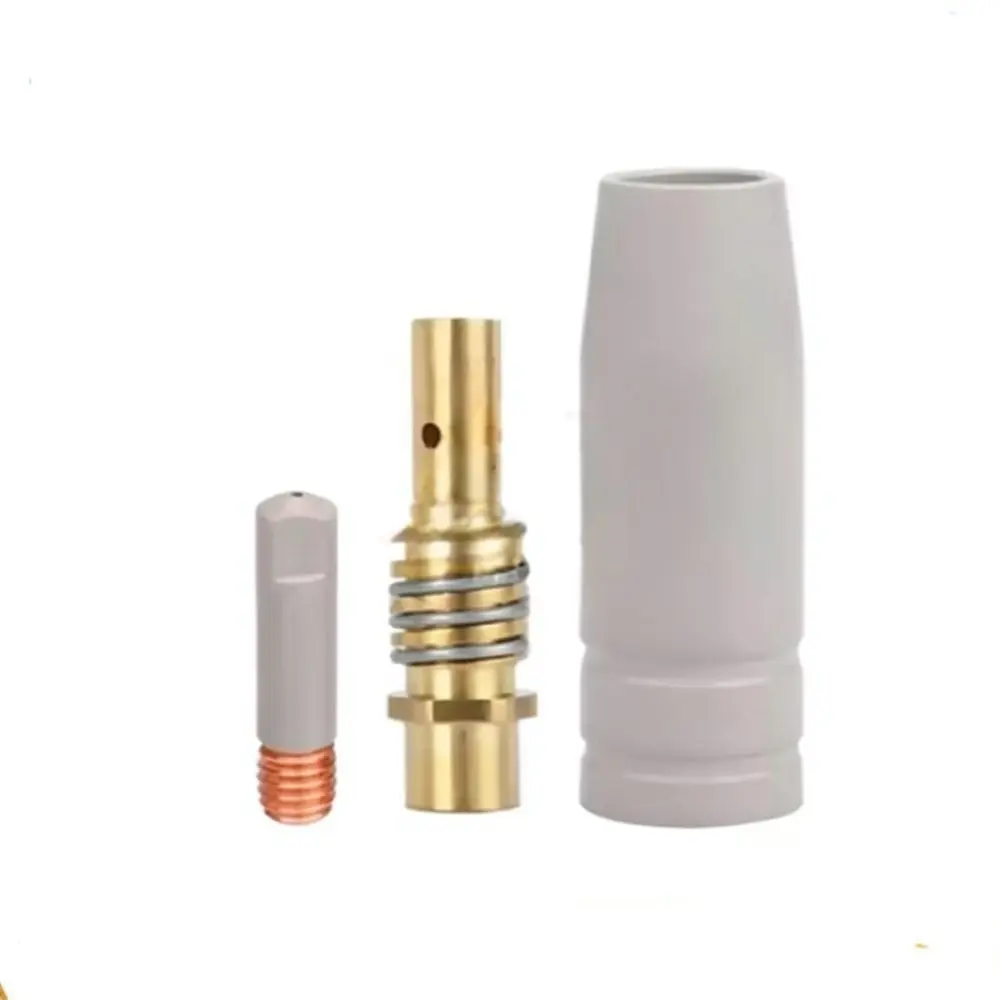 Metal Fabrication Welding Tool Kit For Ash Mb15ak 24kd Dispenser Contact Tips Shroud Holder Mig Consumable Accessory