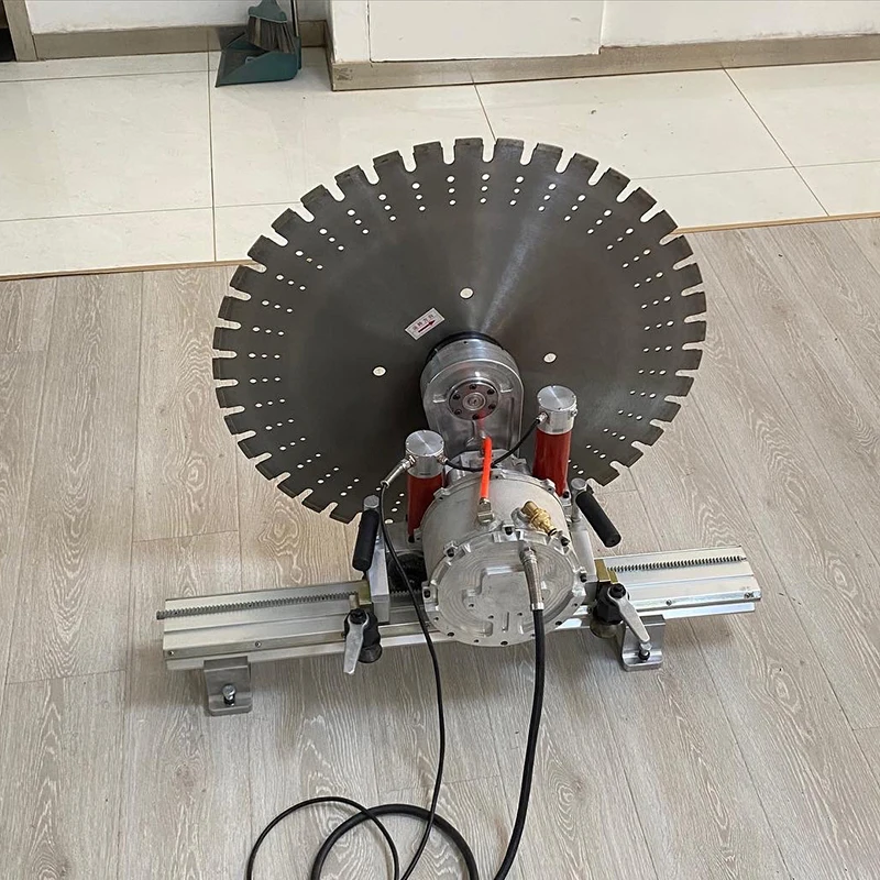 HF22 High Frequency Electric Wall Saw Industrial Grade Brushless Motor Concrete & Stone Cutting Machine 500mm Max Depth