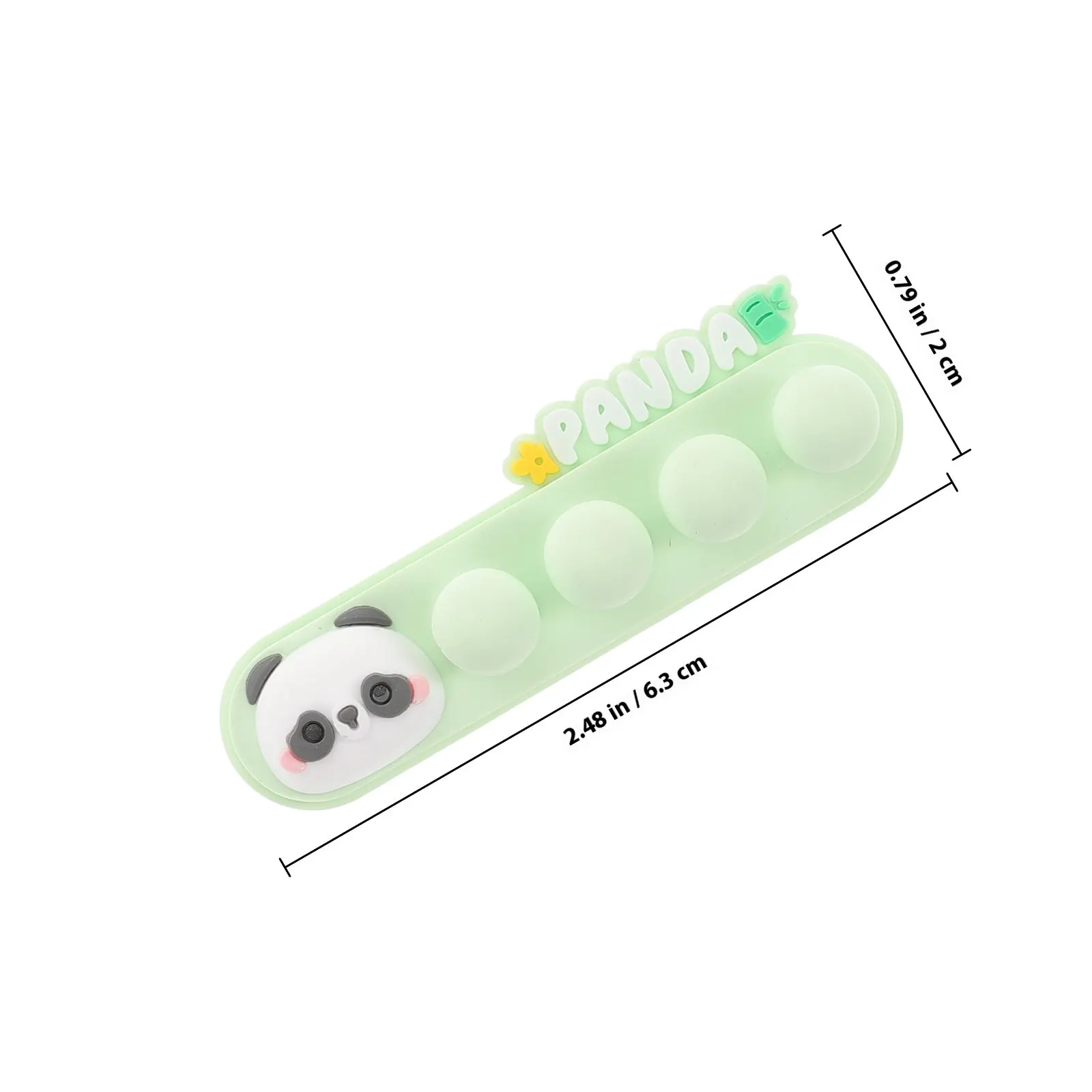 Adorable Panda Shaped Cable Organizer Self Stick Cord Holder for Desk Nightstand Computer Data Chargers Wire Management Clips