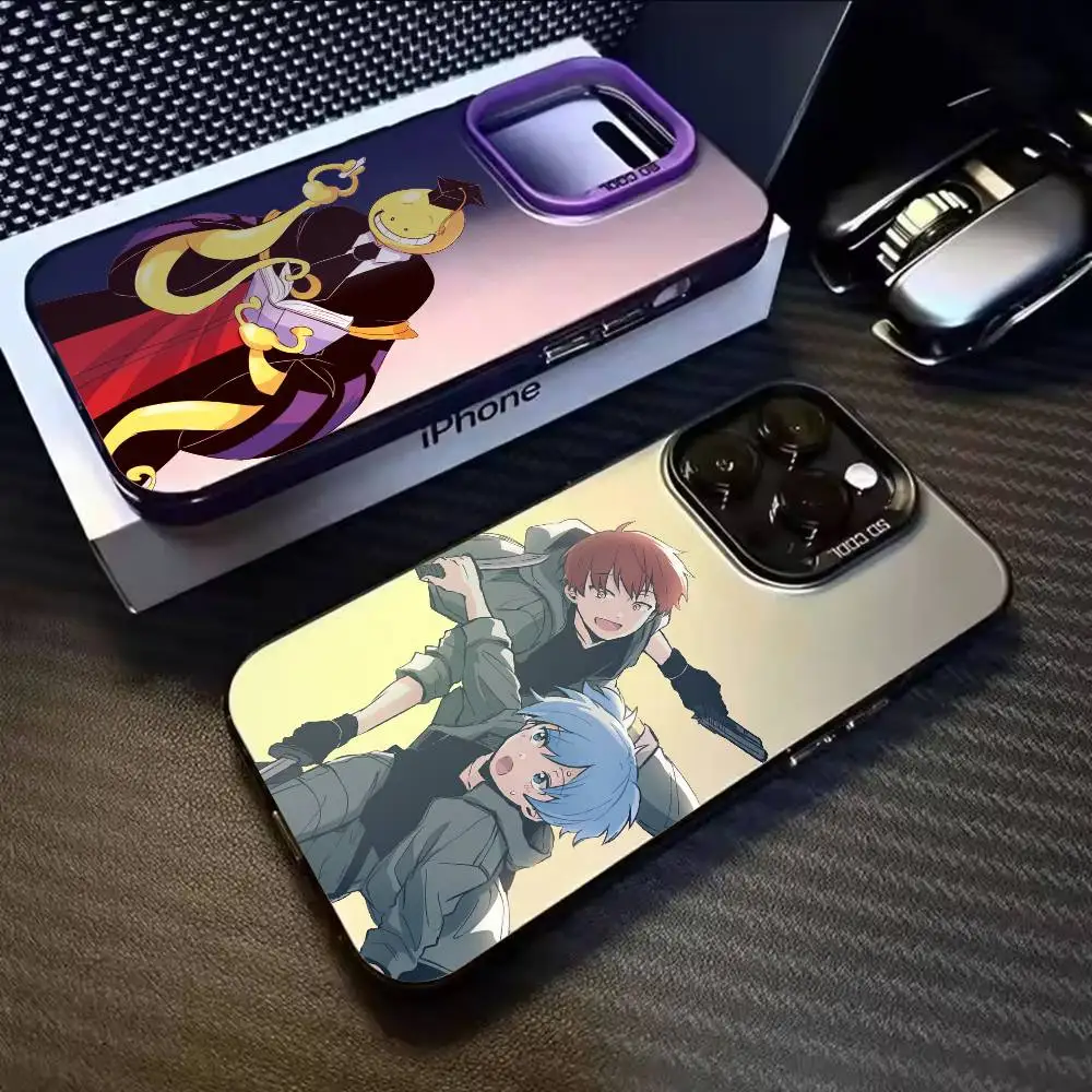 

Assassination Classroom A-Anime M-Manga Phone Case For iPhone 17,16,15,14,13,12,11,Mini,Pro,E,MAX White Candy Matte Cover