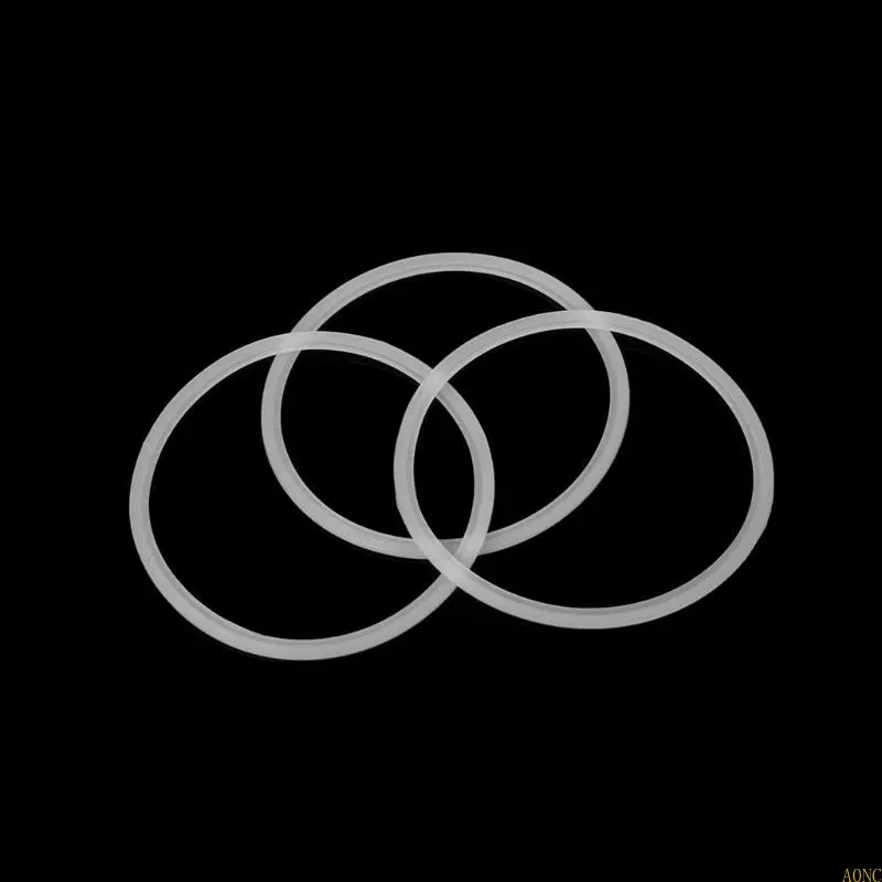 A0NC 3PCS 7.8cmラバーo形状の交換用ガスケットブレンダージューサー用シールリングパーツ