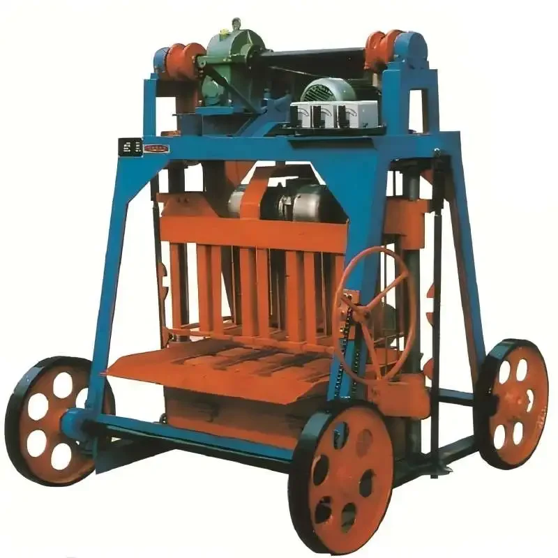 

Brick making machinery concrete block making machine BL4-45 large mobile brick block maker machine