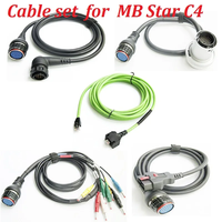 MB STAR C4 C5 OBD2 connection cables 38PIN/14PIN 16/4PIN OBD2 testing cable Net LAN cable quality MB star C4 C5 OBD2 cables