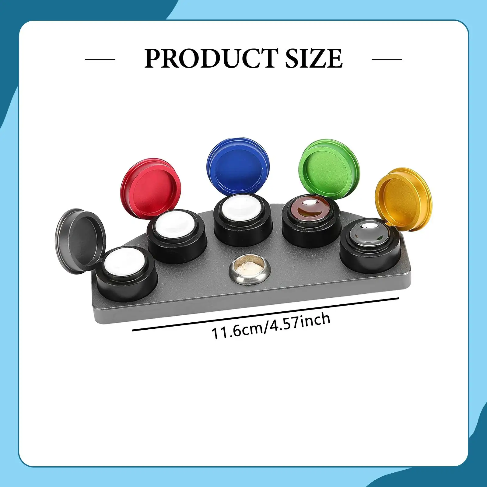 Practical Watch Oil Dipping Tool Set Multipurpose Lubrication Application for Horologist for Watch Clock Repair