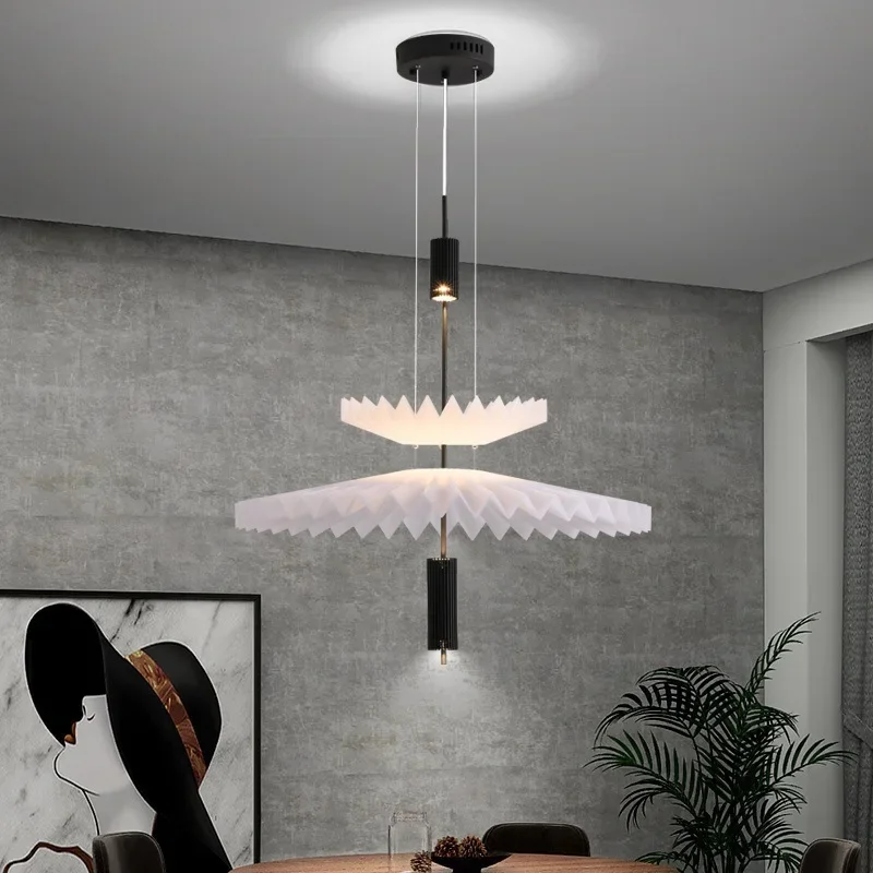 Nordic Simplicity Led Pendant Lights for Living Dining Room Coffee Tables  Designer Chandelier Home Decor Hanging Light Fixture