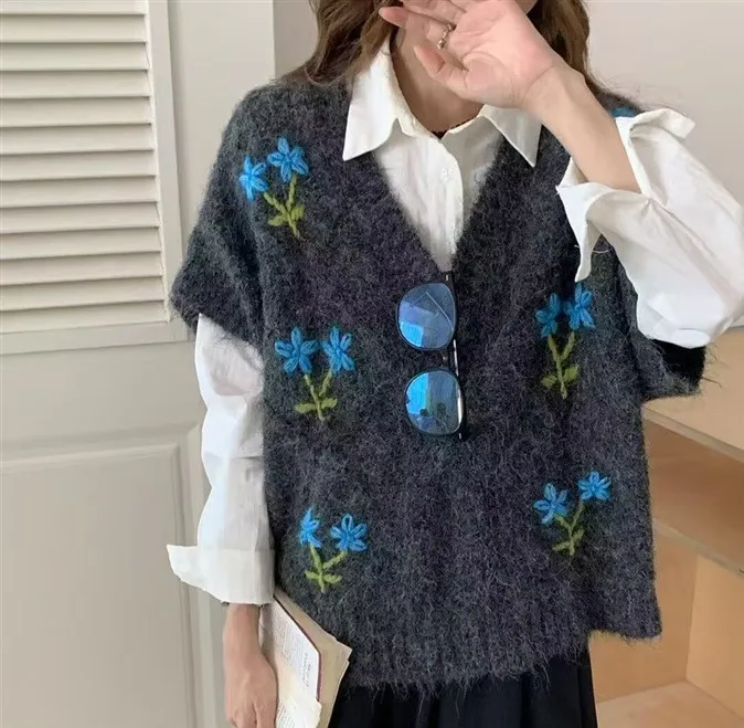 

Жилеты Жилеты Тонкие женские укороченные топы для женщин Летние облегающие милые шикарные вязаные современные ажурные легкие милые ретро