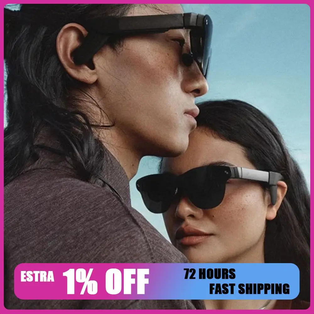 

RayNeo Air 4 Smart AR Glasses, Head-mounted TV, The First HDR10 Glasses Support iPhone 17 Portable HD Movie-watching XR Devices