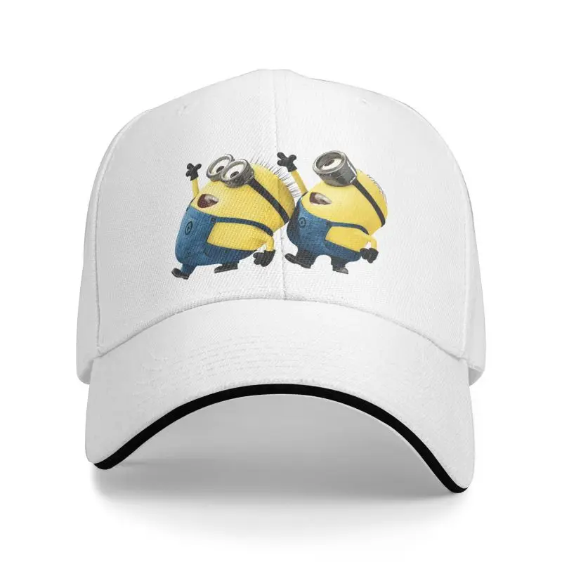 

Custom M-Minions Cartoon Baseball Cap Women Men Adjustable Dad Hat Performance