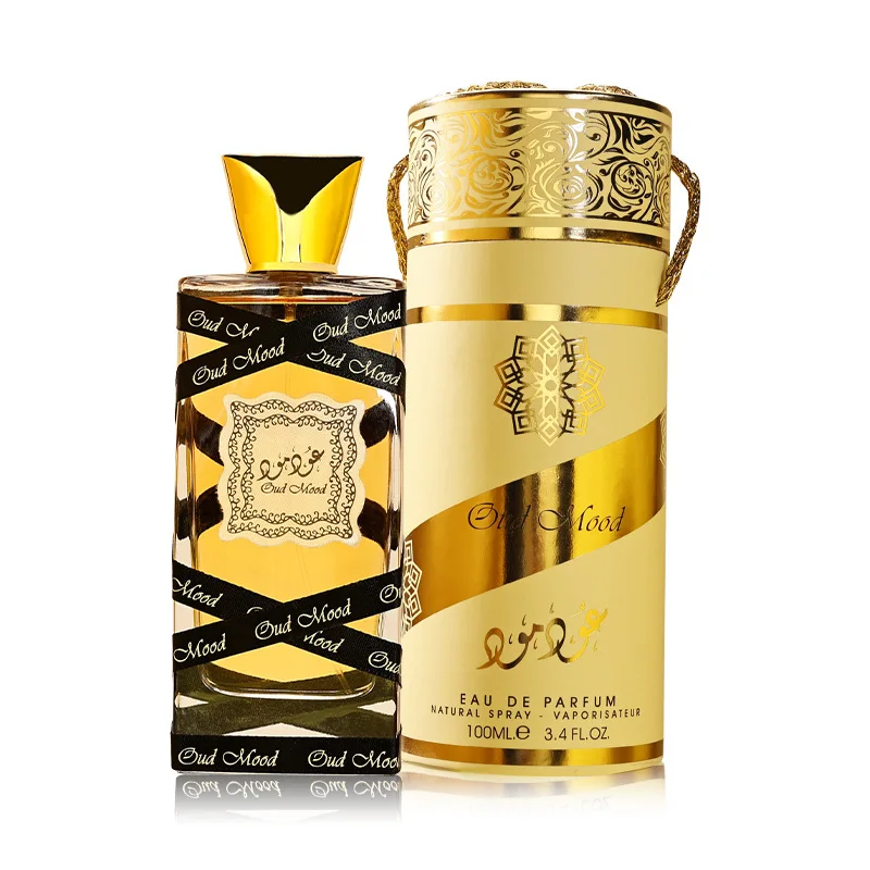 

Oud Mood Men Women Eau De Parfum 100ml Designer Luxury Arabian Perfume Long Lasting Woody Fragrance Original Dubai Scent Gift