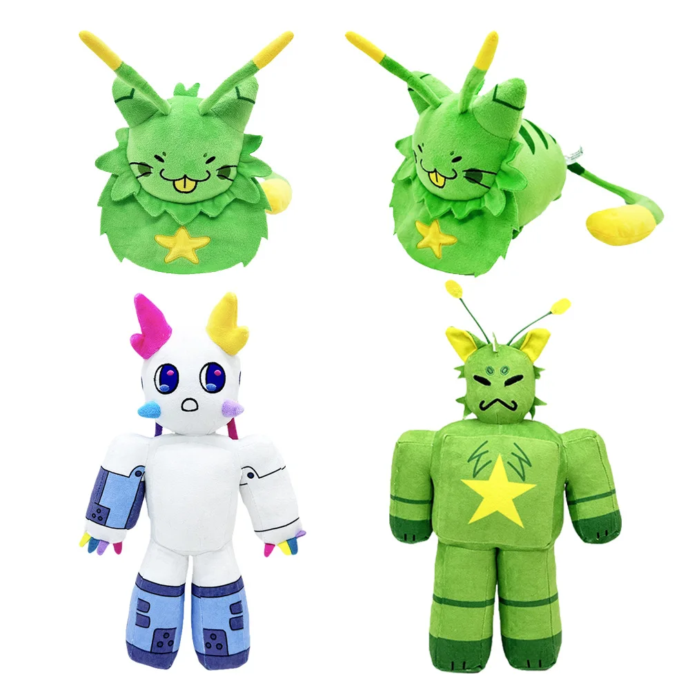 

New Regretevator Gnarpy Discovers The Internet Green Cat Plush Toys Gnarpy Plushie Cat Alien Stuffed Dolls Pillow For Kids Gift