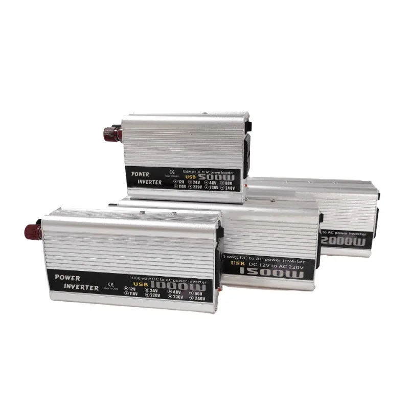 DOXIN 1500W Car Inverter 12V To 220V 110V Power Converter with USB High Frequency Inverter