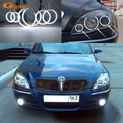 For Brilliance BS4 M2 2007 2008 2009 2010 Excellent 6 Pcs Ultra Bright CCFL Angel Eyes Kit Halo Rings Car Accessories