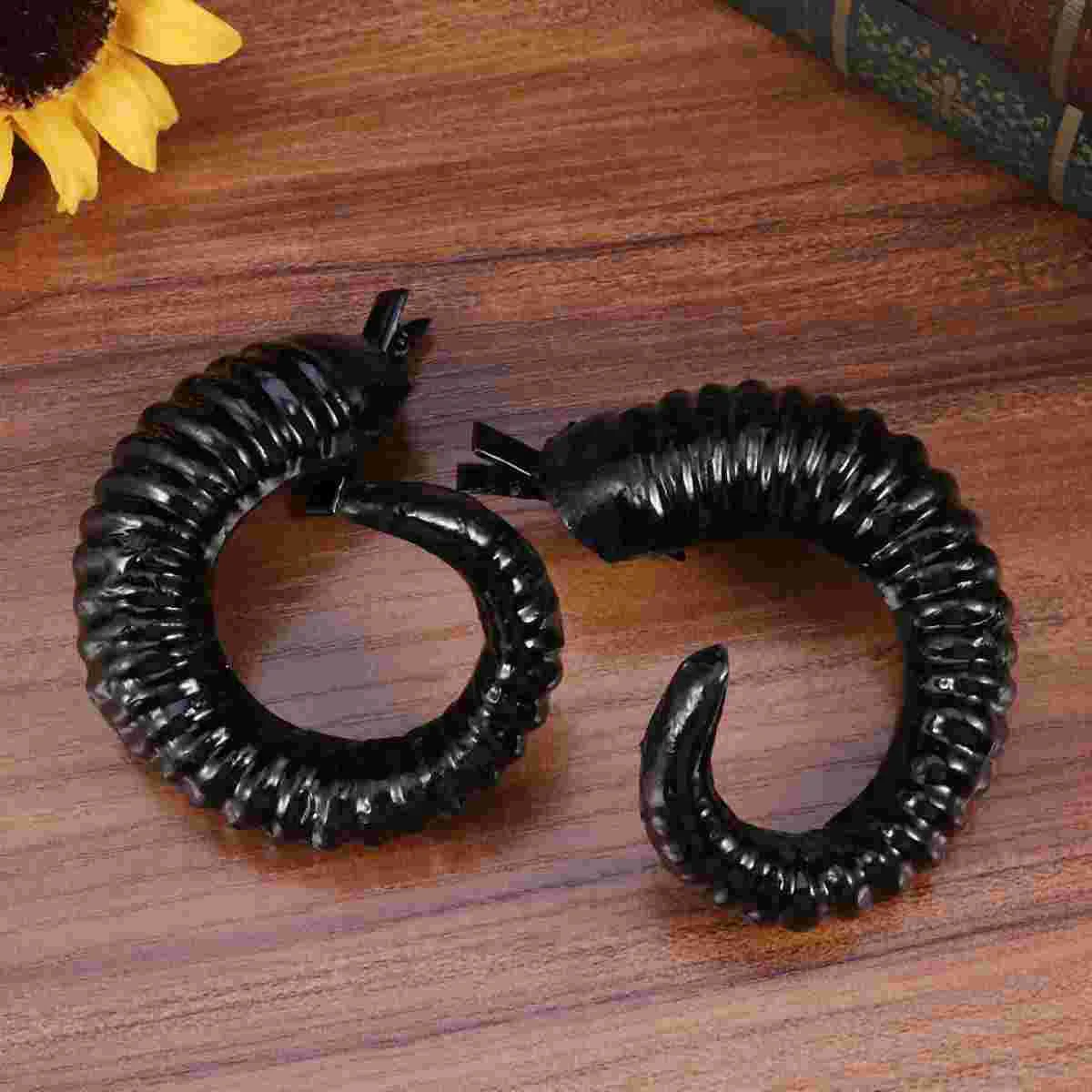 

Fancy Sheep Horns Unique Headband Halloween Costumes Party Hair Decor Cosplay Headwear Accessories Woman