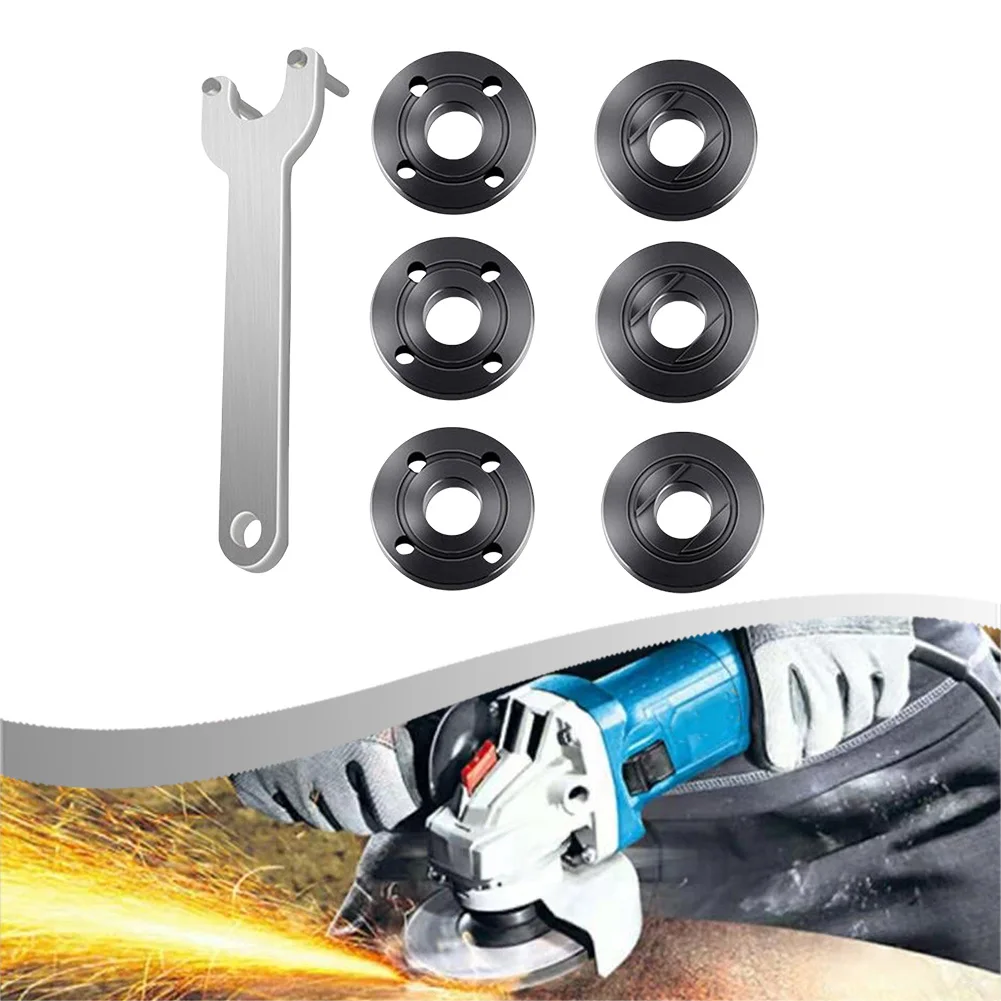 أدوات طاحونة الزوايا باللون الأسود الفضي، يتميز بمفتاح ربط قابل للتعديل، وقدرة تلميع معززة، ومشاريع تحسين المنزل