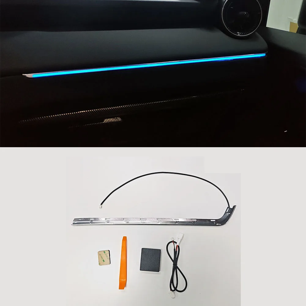 

For Land Cruiser LC250 2024 2025 Center Console Co-pilot Panel Ambient Light Led Colorful Atmosphere Light APP Control Accessory