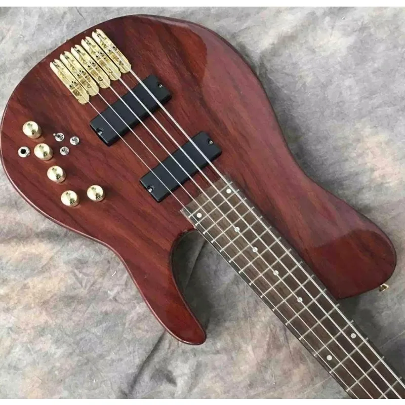 Maple with Elm 5 Strings Bass Guita