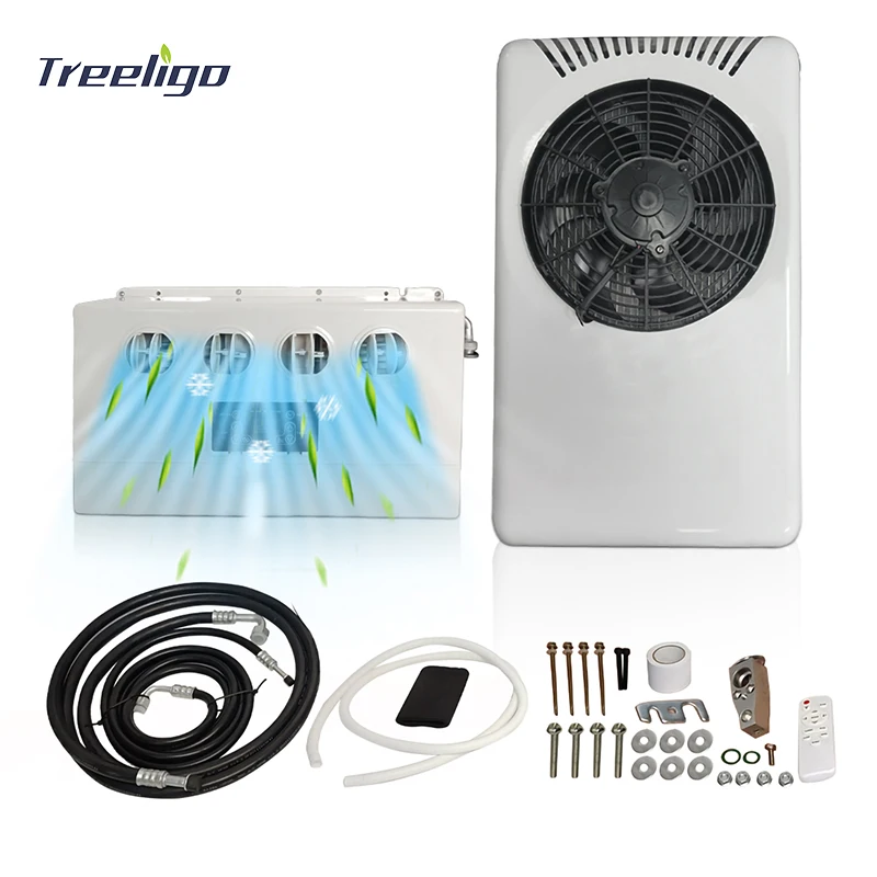 

12v 24v Split Air Conditioner Tractor Air Conditioner Truck Parking Air Conditioner for Car