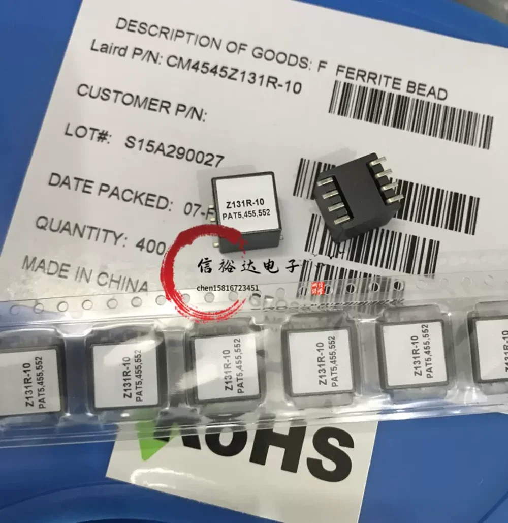 Original New 100% CM4545Z131R-10 Z131R-10 4-line common mode choke inductor 100MHz 10A