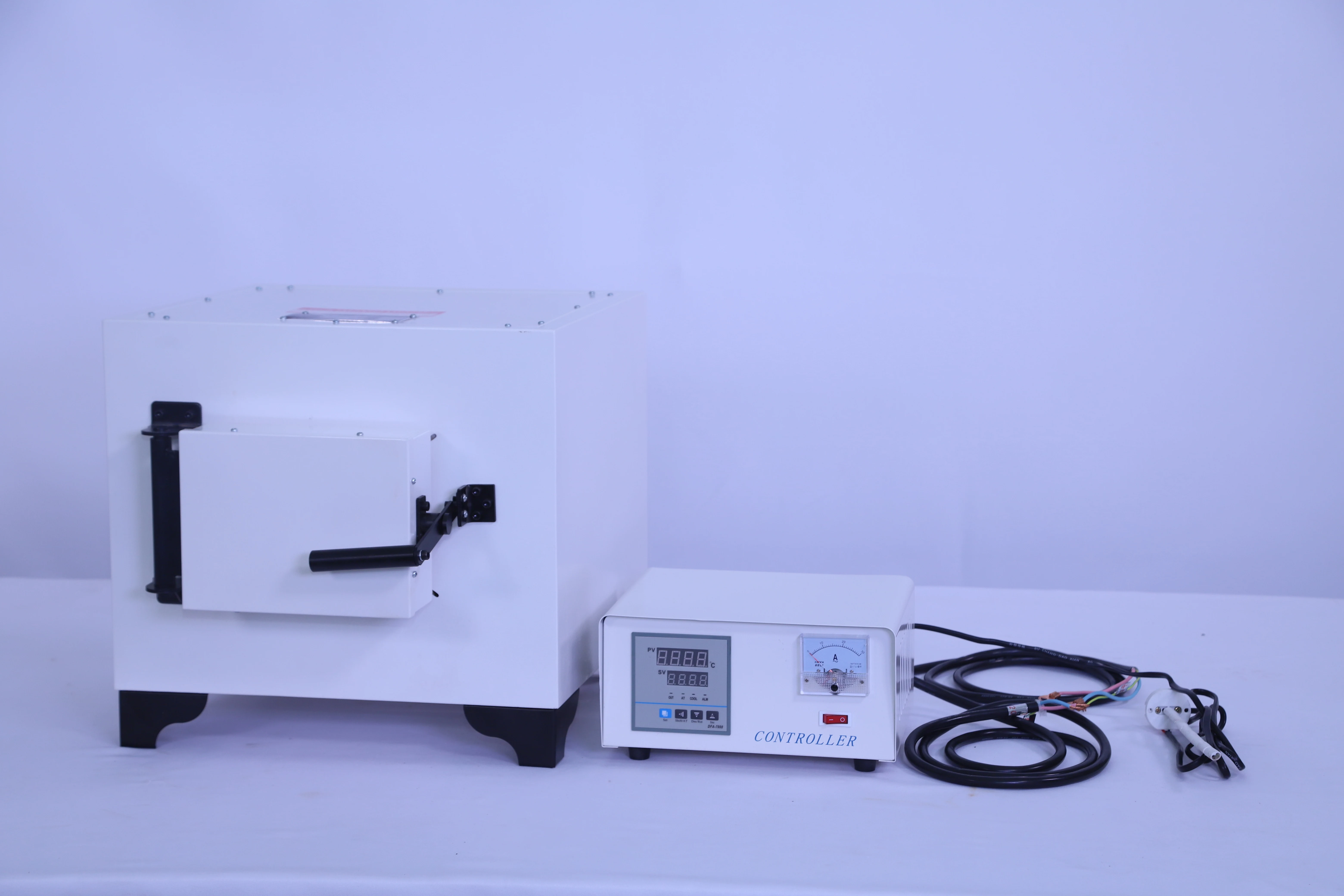 Cost effective laboratory equipment 1000C 2L heat vaccum aluminum muffle furnace