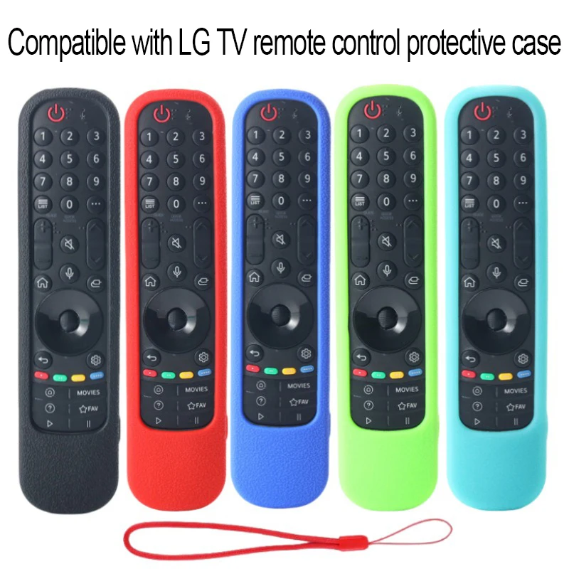 Funda Protectora de Silicona para Control Remoto LG, Funda de Silicona para Control Remoto de TV, Funda de Silicona para Control Remoto Magic de LG