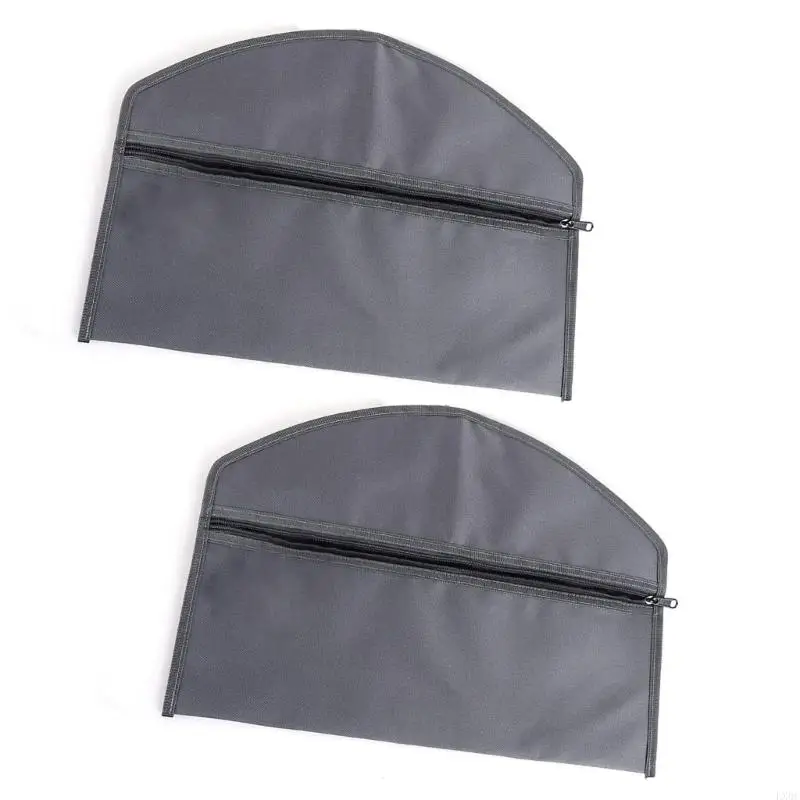 

LX0C Pack of 2 Hanger Safe Bag Discreet Concealed Document Holder