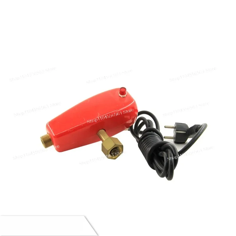 Heated Gas Pressure Regulator (DEM WEH1001) - Argon/Co2 Compatible, Indicator Light & Built-In Heater