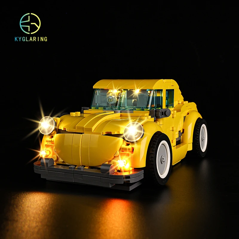 Kyglaring Led Lighting Set DIY Toys for 10338 Bumblebee Toys Lamp Kit(Only Light Kit Included)