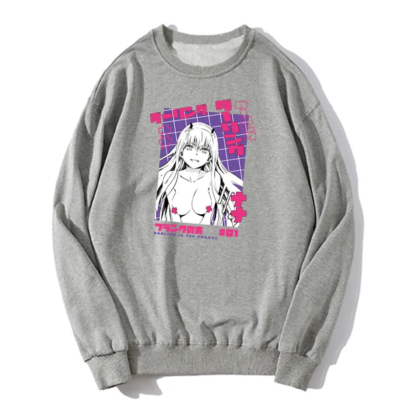 Anime Kaguya Otsutsuki Ahegao Echi Euphoria Clothes Women Men Manga Zero Two Hoodie Camisa Masculina Oversized Sweatshirts