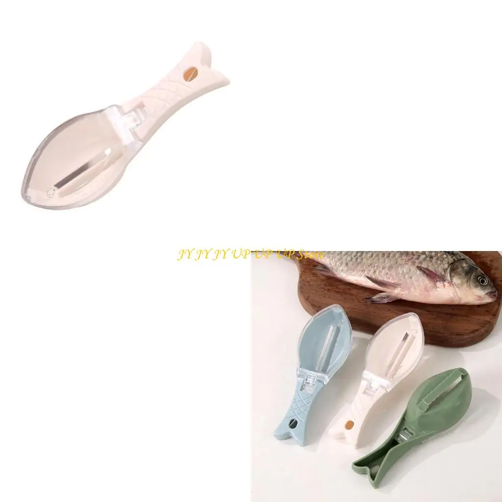 가정 요리사 인체 공학적 생선 평범한 가정용 가제드를위한 B2RF 어류 스케일 스크레이퍼