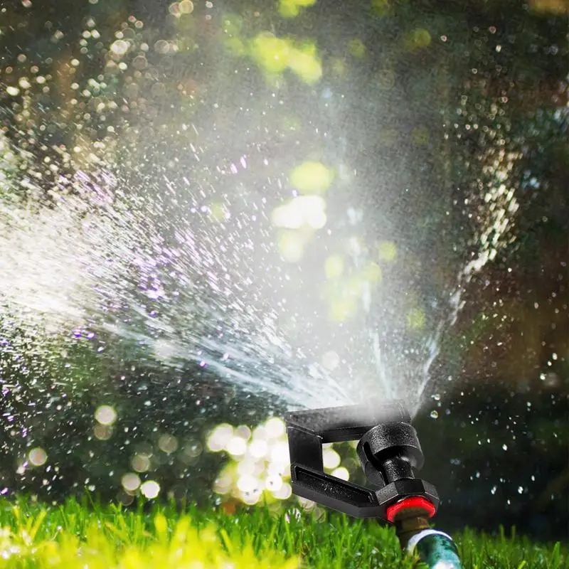 Garden Irrigation Sprinkler Head 360 Degree G Type Rotating Refraction Sprinklers With Atomizing Nozzle Lawn Spray Head