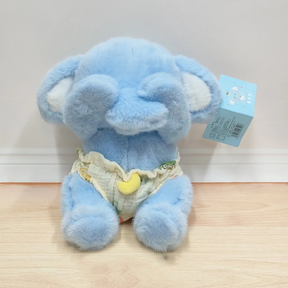 

PP Cotton Elephant Plush Toy Soft Interactive Elephant Wearing Plush Doll Ins Comfortable Huggable Animal Plush Toy