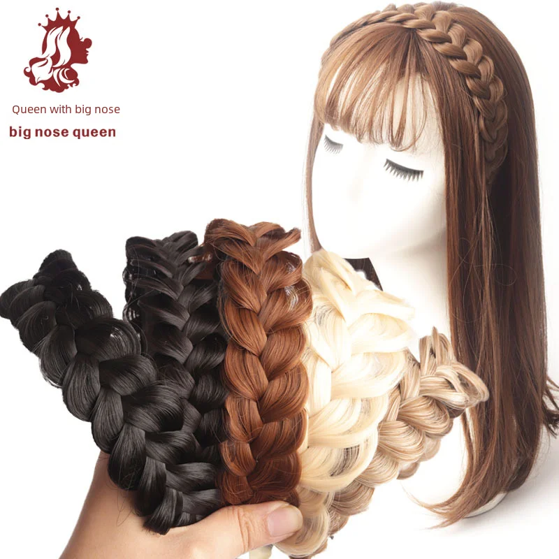 

Новый стиль, вязаная вручную шапочка для парика, имитация ширины волос, расширение плетения, белая крышка, высокие аксессуары, зажим ручной работы