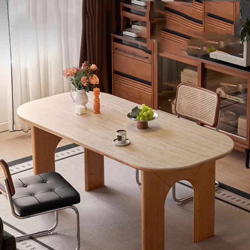 

Мобильный кофейный обеденный стол, кофейная консоль, деревянный удлиняющий балконный обеденный стол, гостиная, мебель для дома Mesas De Jantar